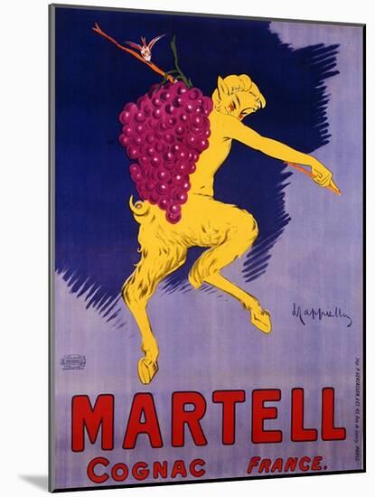 Poster Advertising Martell Cognac, C. 1920-Leonetto Cappiello-Mounted Giclee Print