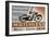 Poster Advertising Matchless Motor Bikes, 1939-null-Framed Giclee Print