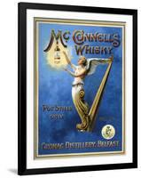 Poster Advertising Mcconnell's Whisky, 1898-null-Framed Premium Giclee Print