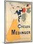 Poster Advertising Medinger Bicycles, 1897-Georges Bottini-Mounted Giclee Print