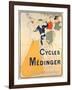 Poster Advertising Medinger Bicycles, 1897-Georges Bottini-Framed Giclee Print