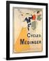 Poster Advertising Medinger Bicycles, 1897-Georges Bottini-Framed Giclee Print