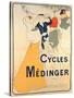 Poster Advertising Medinger Bicycles, 1897-Georges Bottini-Stretched Canvas