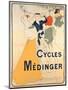 Poster Advertising Medinger Bicycles, 1897-Georges Bottini-Mounted Giclee Print