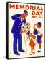 Poster Advertising Memorial Day on the 30th May, 1942-null-Framed Stretched Canvas