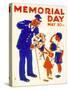 Poster Advertising Memorial Day on the 30th May, 1942-null-Stretched Canvas