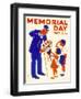 Poster Advertising Memorial Day on the 30th May, 1942-null-Framed Premium Giclee Print