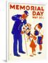 Poster Advertising Memorial Day on the 30th May, 1942-null-Framed Giclee Print