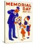 Poster Advertising Memorial Day on the 30th May, 1942-null-Stretched Canvas