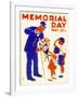 Poster Advertising Memorial Day on the 30th May, 1942-null-Framed Giclee Print