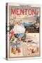 Poster Advertising Menton as a Winter Resort-V. Nozeran-Stretched Canvas