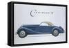 Poster Advertising Mercedes-Benz Cars, 1939-null-Framed Stretched Canvas