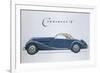 Poster Advertising Mercedes-Benz Cars, 1939-null-Framed Giclee Print