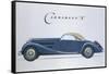 Poster Advertising Mercedes-Benz Cars, 1939-null-Framed Stretched Canvas