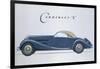 Poster Advertising Mercedes-Benz Cars, 1939-null-Framed Giclee Print