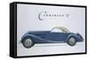 Poster Advertising Mercedes-Benz Cars, 1939-null-Framed Stretched Canvas