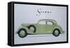 Poster Advertising Mercedes-Benz Cars, 1939-null-Framed Stretched Canvas