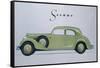 Poster Advertising Mercedes-Benz Cars, 1939-null-Framed Stretched Canvas