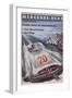 Poster Advertising Mercedes-Benz Motor Cars, 1954-null-Framed Premium Giclee Print