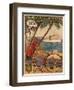 Poster Advertising Messageries Maritimes-null-Framed Photographic Print