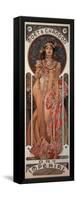 Poster Advertising 'Moet and Chandon Dry Imperial' Champagne, 1899-Alphonse Mucha-Framed Stretched Canvas