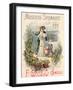 Poster Advertising Moscato Spumante, Printed by Doyen, Turin, 1896-Cesare Saccaggi-Framed Giclee Print