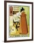 Poster Advertising 'N. Lembree' Art Shop, Brussels, 1898-Théo van Rysselberghe-Framed Giclee Print