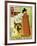 Poster Advertising 'N. Lembree' Art Shop, Brussels, 1898-Théo van Rysselberghe-Framed Giclee Print