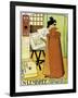 Poster Advertising 'N. Lembree' Art Shop, Brussels, 1898-Théo van Rysselberghe-Framed Giclee Print