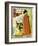 Poster Advertising 'N. Lembree' Art Shop, Brussels, 1898-Théo van Rysselberghe-Framed Premium Giclee Print