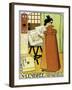 Poster Advertising 'N. Lembree' Art Shop, Brussels, 1898-Théo van Rysselberghe-Framed Giclee Print