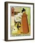 Poster Advertising 'N. Lembree' Art Shop, Brussels, 1898-Théo van Rysselberghe-Framed Giclee Print