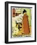 Poster Advertising 'N. Lembree' Art Shop, Brussels, 1898-Théo van Rysselberghe-Framed Giclee Print