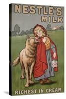 Poster Advertising Nestle's Milk, 1900-English School-Stretched Canvas