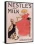 Poster Advertising Nestle's Swiss Milk, Late 19th Century-Théophile Alexandre Steinlen-Framed Stretched Canvas