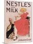 Poster Advertising Nestle's Swiss Milk, Late 19th Century-Théophile Alexandre Steinlen-Mounted Giclee Print