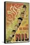Poster Advertising 'Nilum' Cigarette Papers, 1905-null-Framed Stretched Canvas