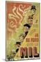 Poster Advertising 'Nilum' Cigarette Papers, 1905-null-Mounted Giclee Print