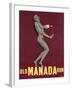 Poster Advertising 'Old Manada Rum', C.1949-null-Framed Premium Giclee Print