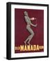 Poster Advertising 'Old Manada Rum', C.1949-null-Framed Giclee Print