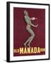 Poster Advertising 'Old Manada Rum', C.1949-null-Framed Giclee Print