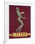 Poster Advertising 'Old Manada Rum', C.1949-null-Framed Premium Giclee Print