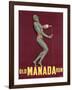 Poster Advertising 'Old Manada Rum', C.1949-null-Framed Premium Giclee Print