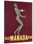 Poster Advertising 'Old Manada Rum', C.1949-null-Stretched Canvas