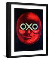 Poster Advertising Oxo, C. 1920-Leonetto Cappiello-Framed Giclee Print