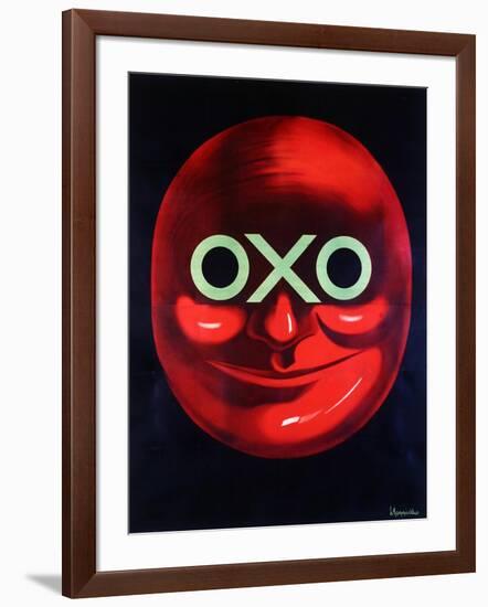 Poster Advertising Oxo, C. 1920-Leonetto Cappiello-Framed Giclee Print