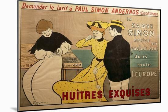 Poster Advertising Oyster Sale, 1901-Leonetto Cappiello-Mounted Giclee Print