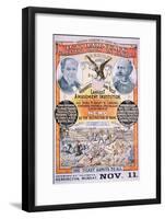 Poster Advertising 'P.T Barnum's Greatest Show on Earth', 1880s-null-Framed Giclee Print