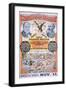 Poster Advertising 'P.T Barnum's Greatest Show on Earth', 1880s-null-Framed Giclee Print