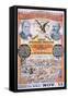 Poster Advertising 'P.T Barnum's Greatest Show on Earth', 1880s-null-Framed Stretched Canvas